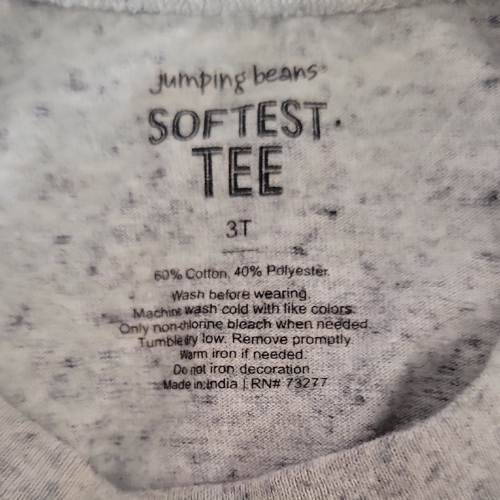 Cat & Jack Blue and Orange Short Sleeve Tees-6 Pack - Picture 7 of 11